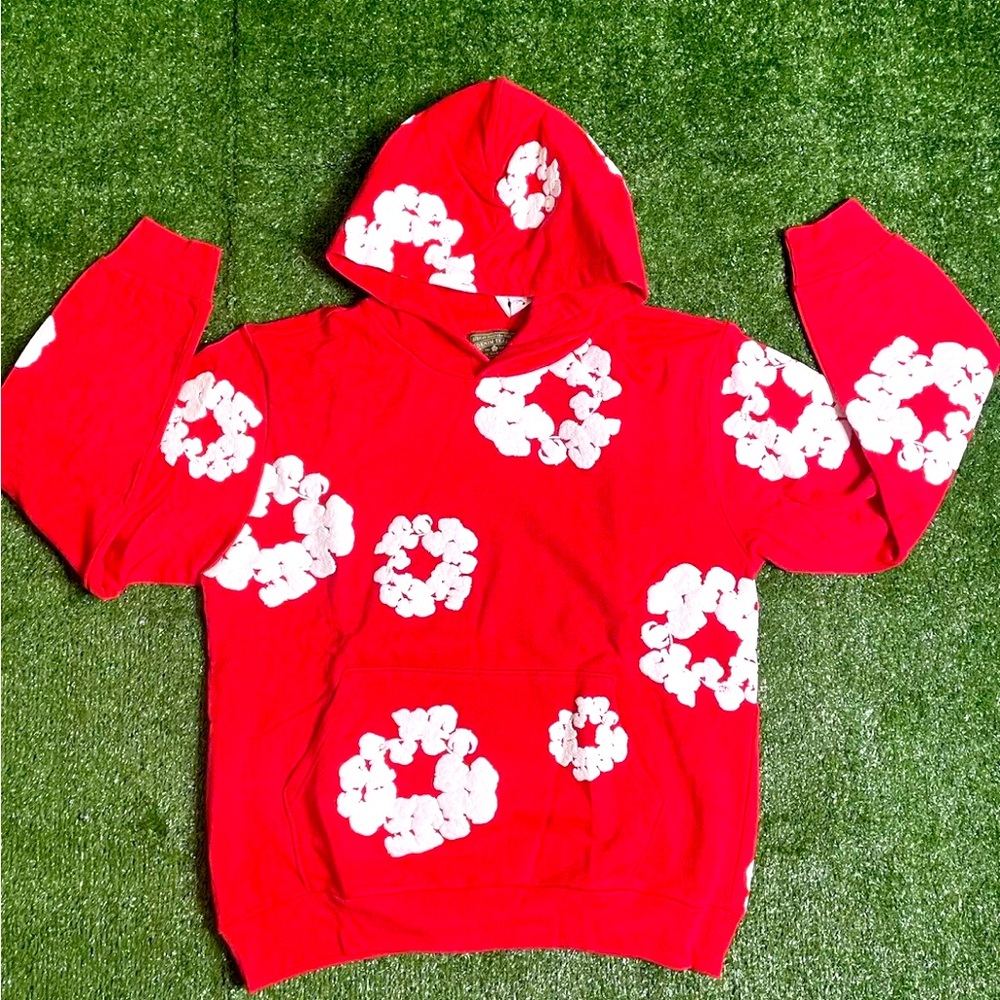 ⭐️Denim Tears Red Hoodie ⭐️